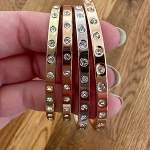 Pierre Cardin Triple  Bangle Set